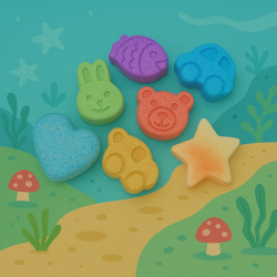 Kindermix met 5 bruisballen